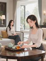 守寡第五年，我聽見保姆女兒心聲