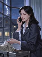 離婚前夜，老公被天打雷劈了
