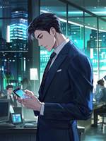 和老板網戀后