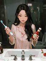 給牙刷塗上辣椒素後