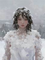 向雪人許願